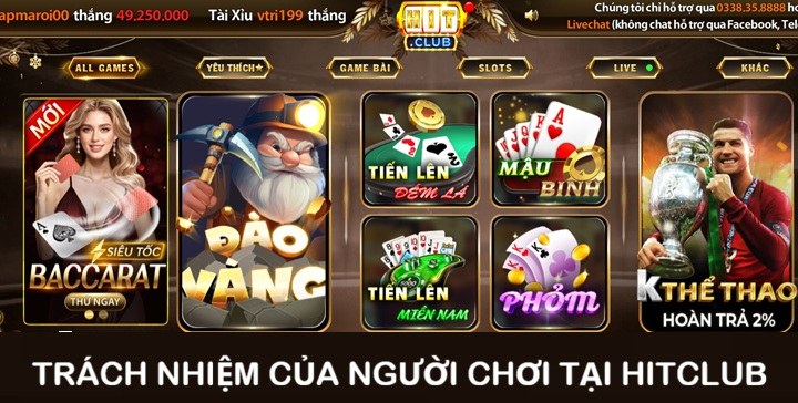 Chính sách bảo mật Hitclub đề cập đến điều gì?